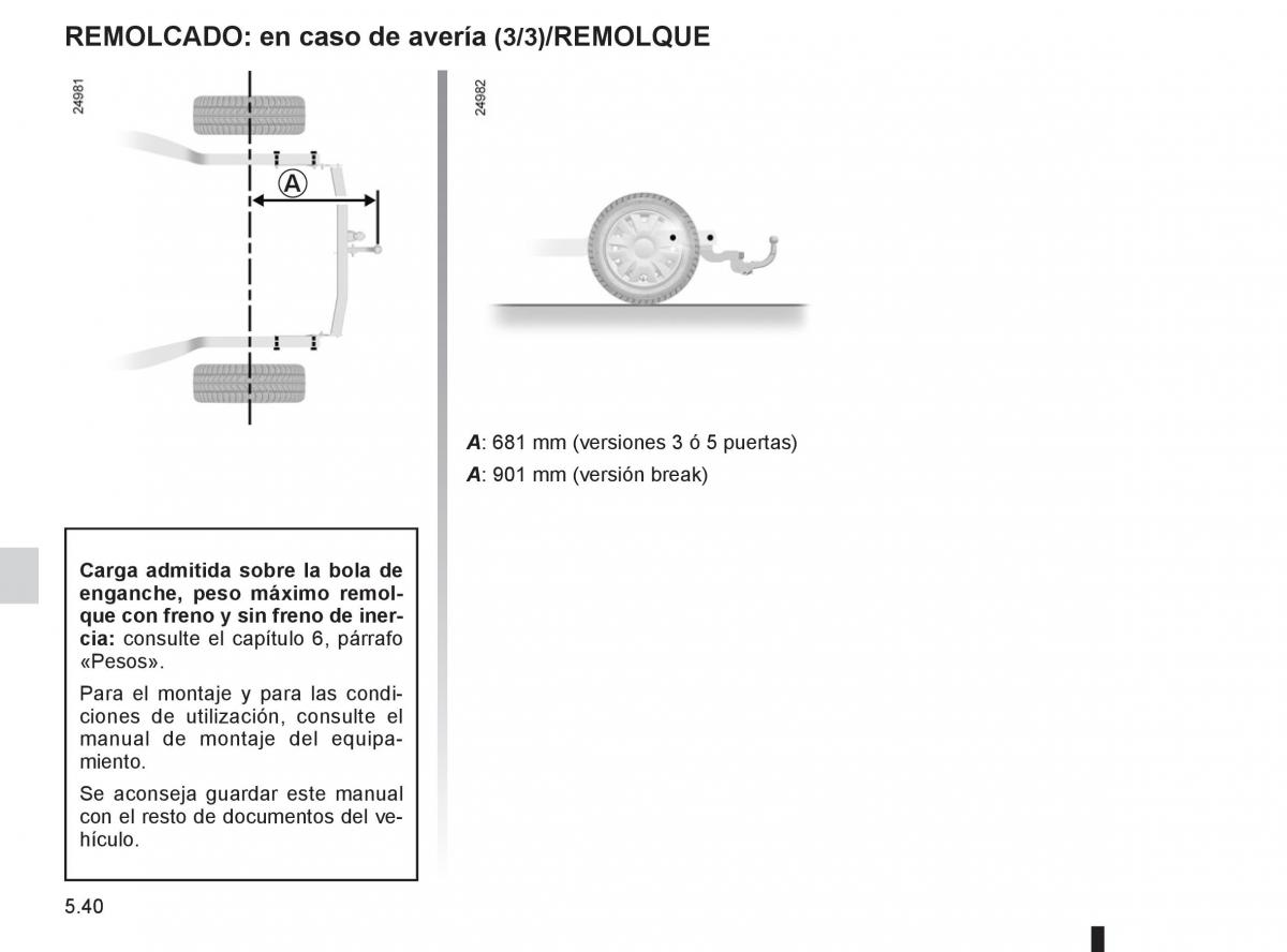 Renault Clio III 3 manual del propietario / page 228