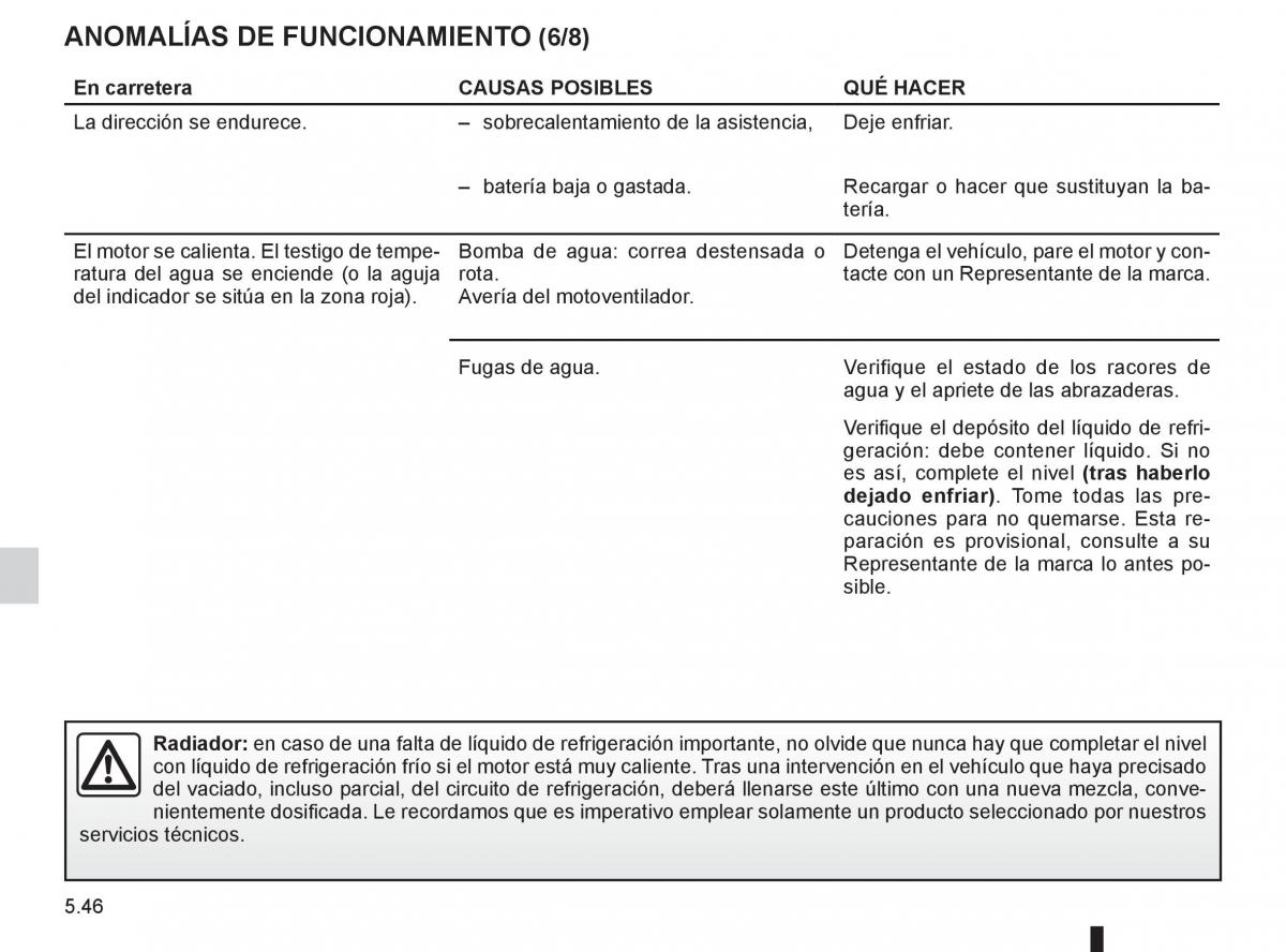 Renault Clio III 3 manual del propietario / page 234