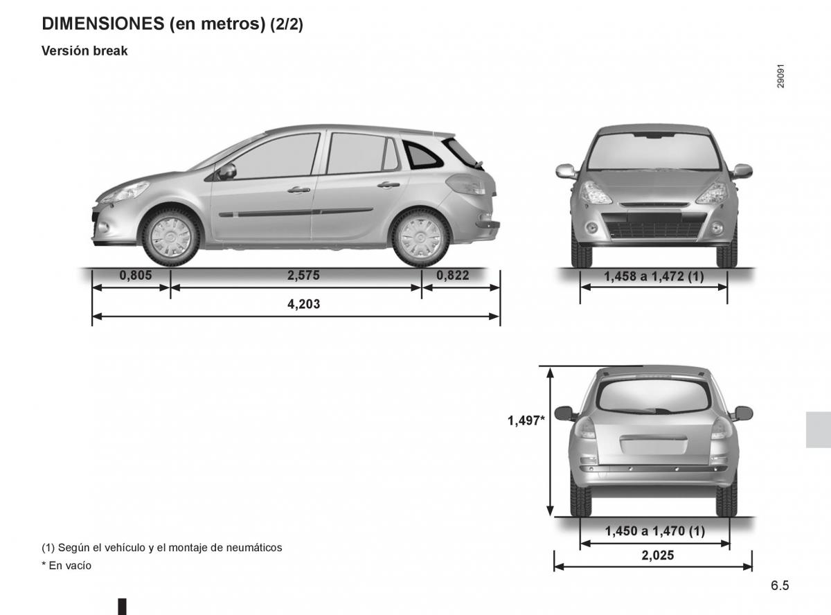 Renault Clio III 3 manual del propietario / page 241