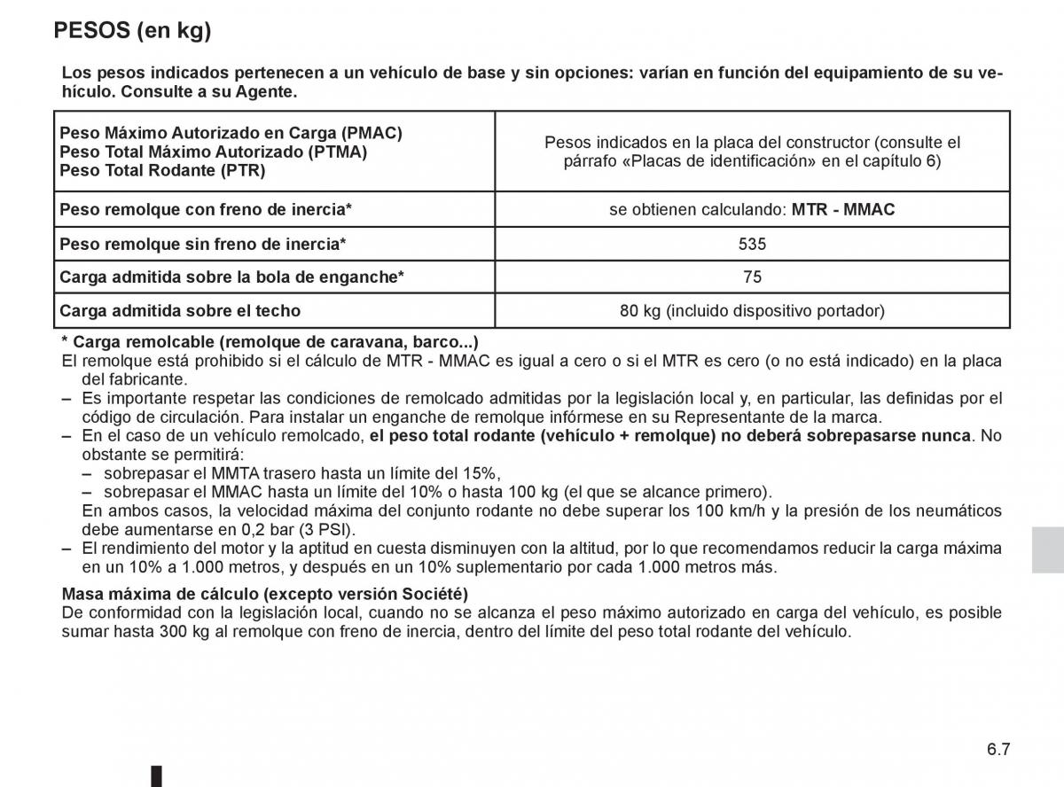 Renault Clio III 3 manual del propietario / page 243