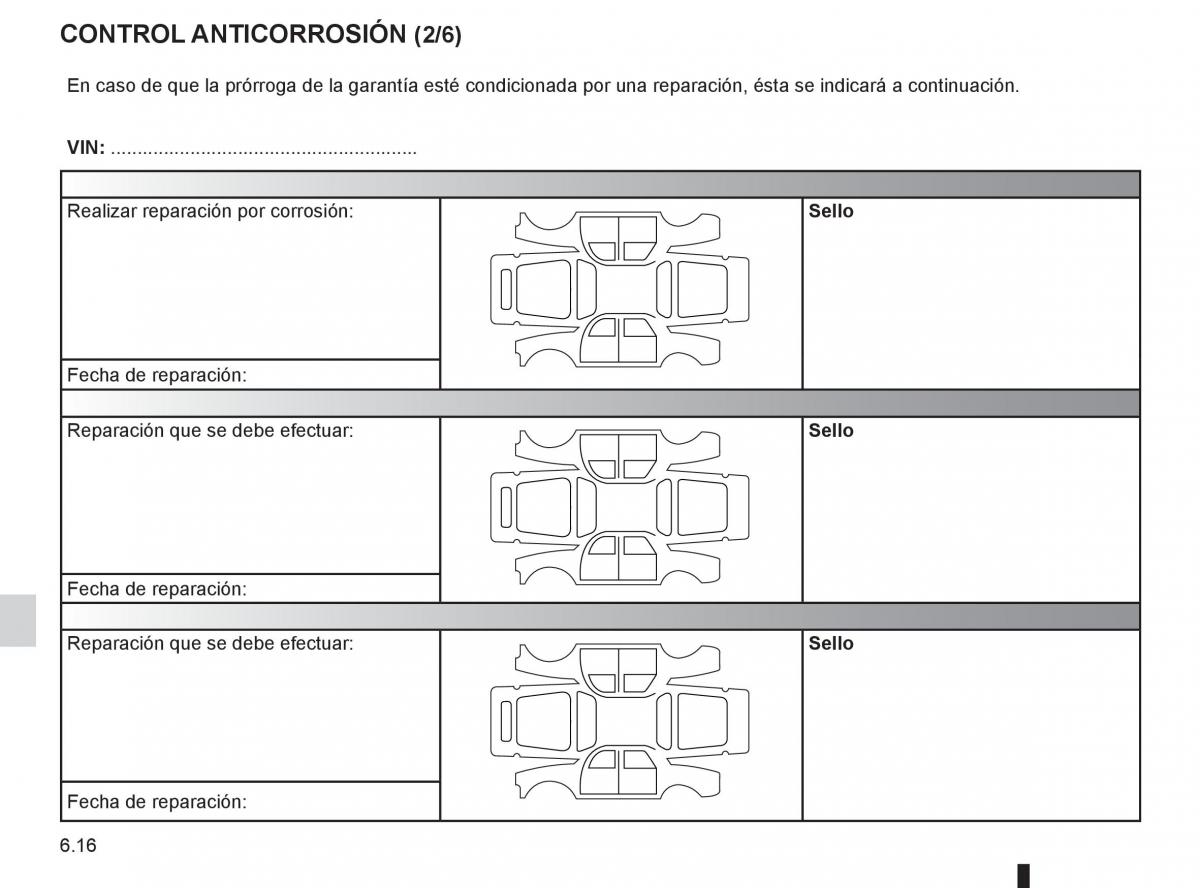 Renault Clio III 3 manual del propietario / page 252