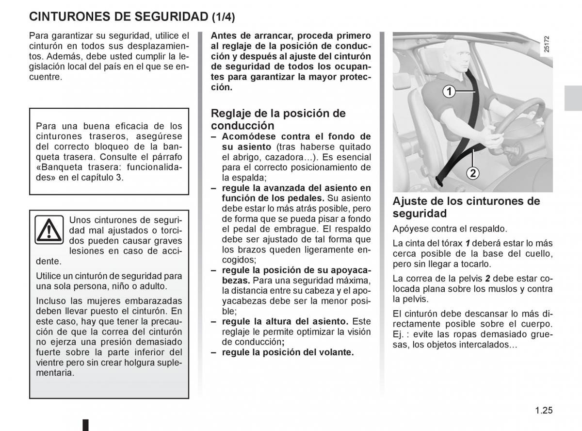 Renault Clio III 3 manual del propietario / page 31