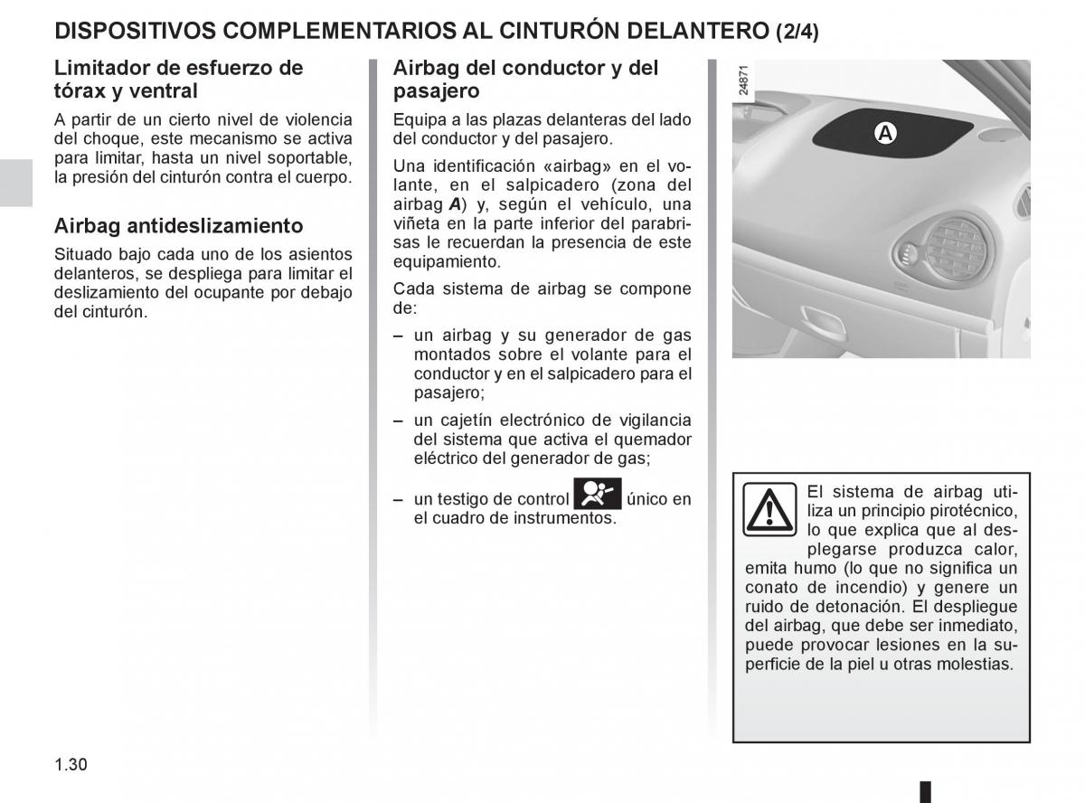 Renault Clio III 3 manual del propietario / page 36