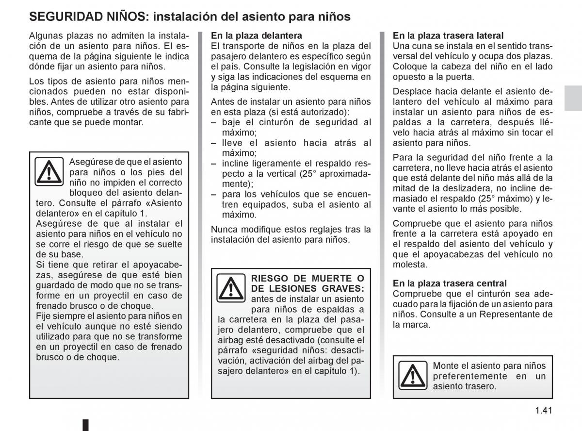 Renault Clio III 3 manual del propietario / page 47