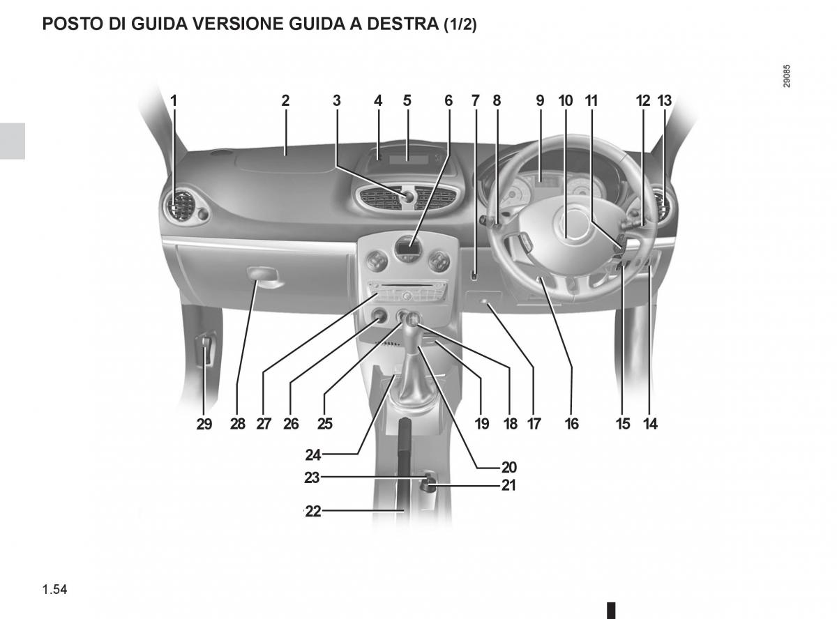 Renault Clio III 3 manuale del proprietario / page 60