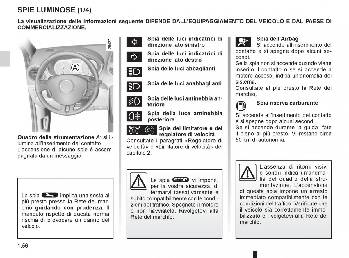 Renault Clio III 3 manuale del proprietario / page 62