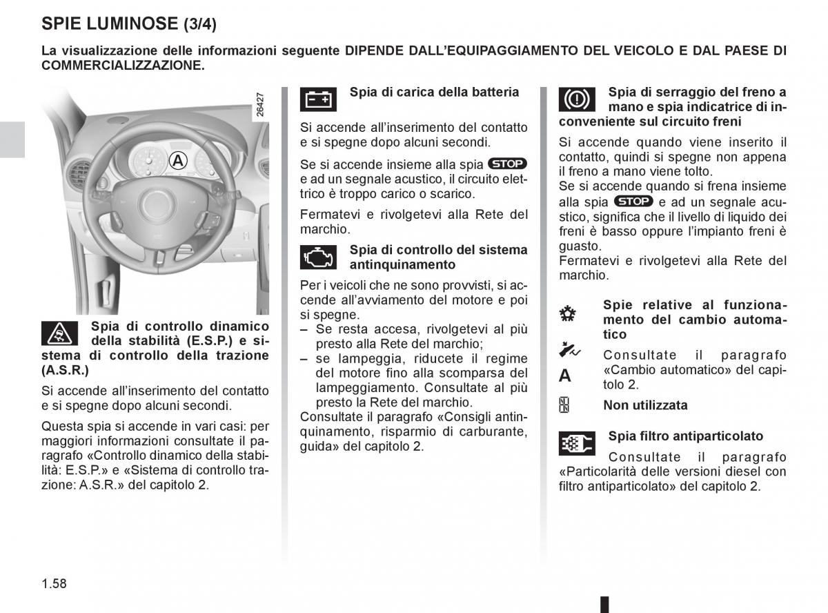 Renault Clio III 3 manuale del proprietario / page 64