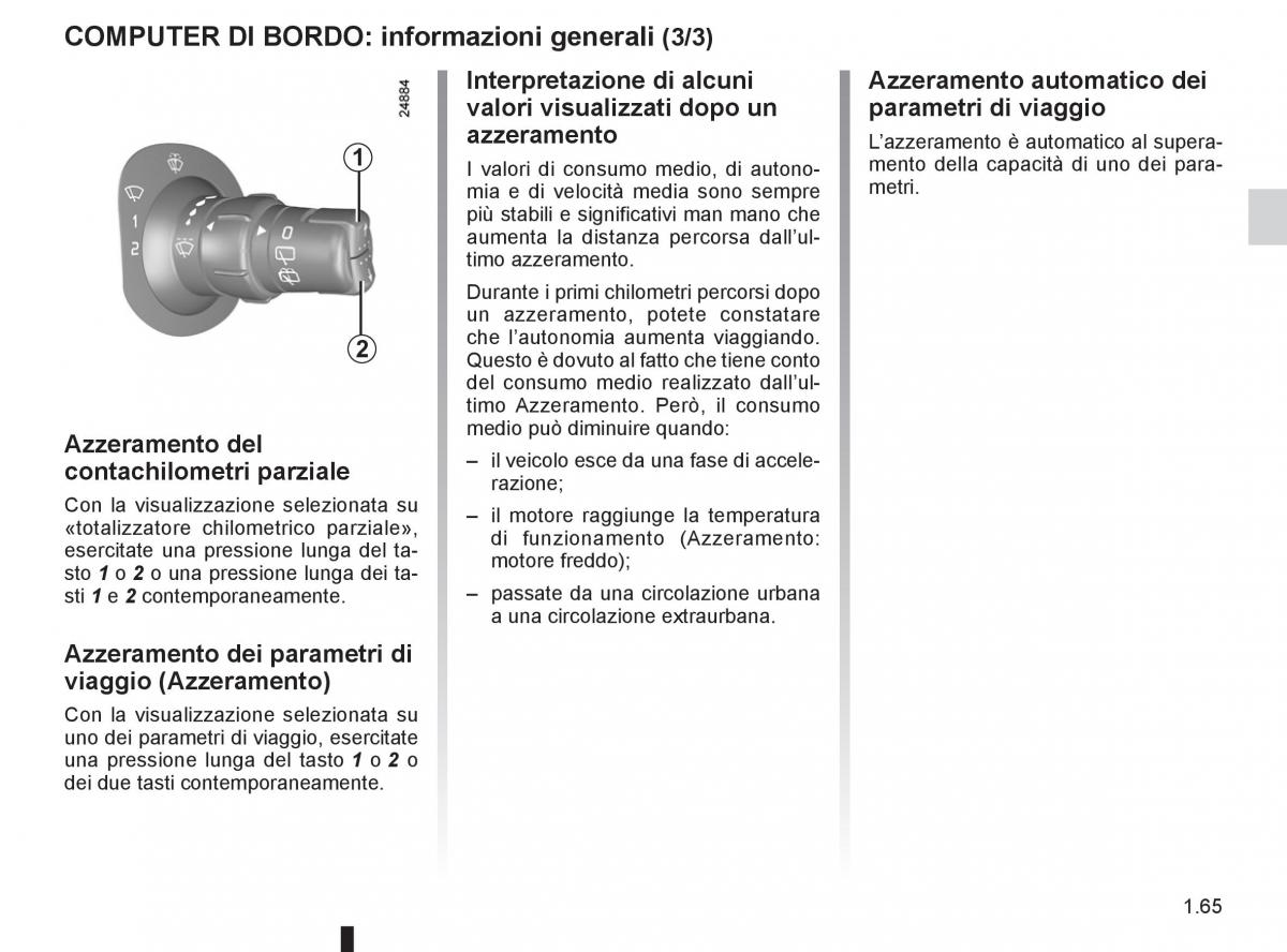 Renault Clio III 3 manuale del proprietario / page 71