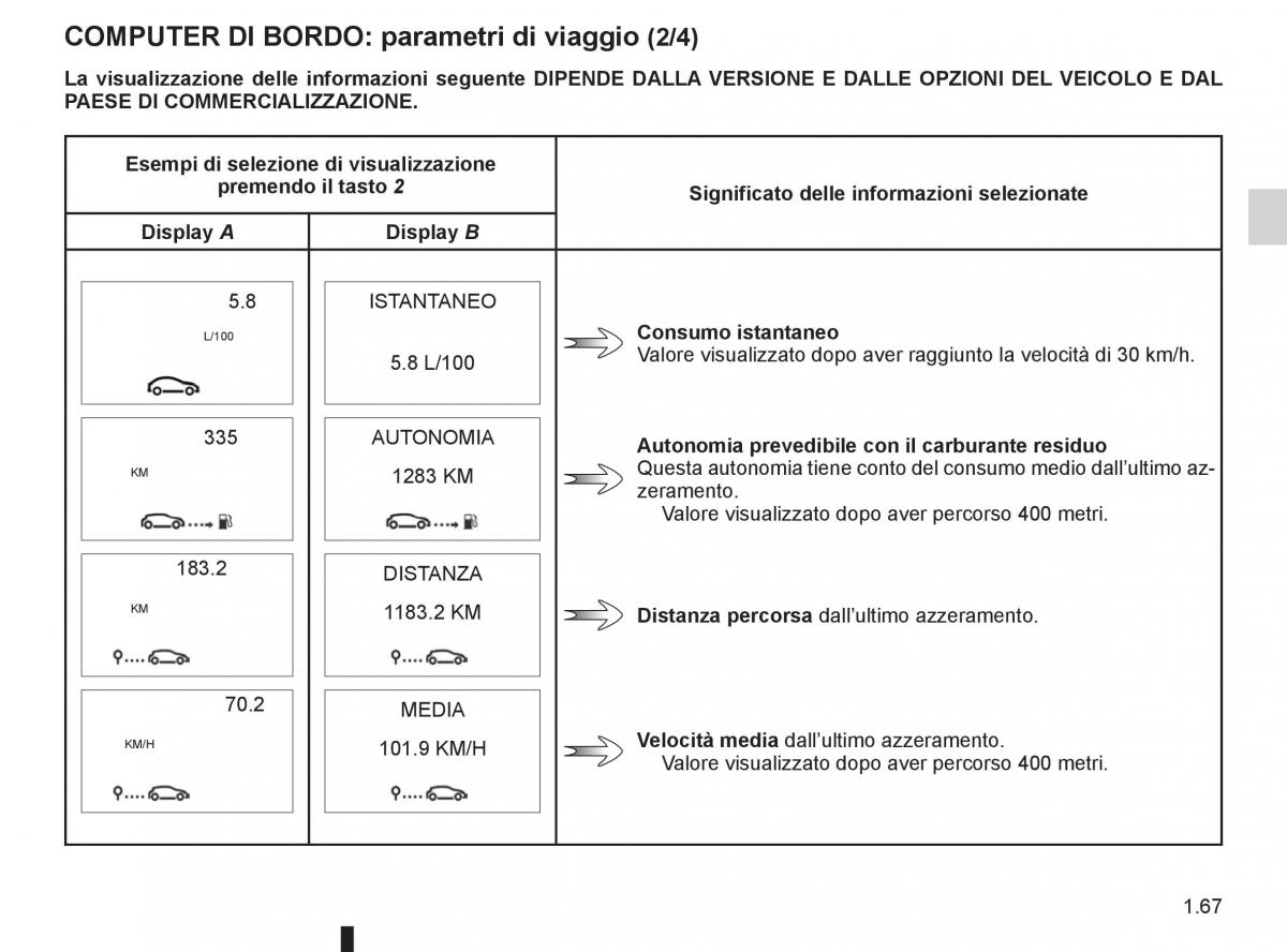 Renault Clio III 3 manuale del proprietario / page 73