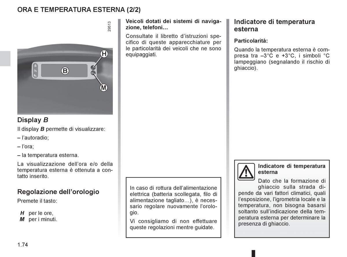 Renault Clio III 3 manuale del proprietario / page 80