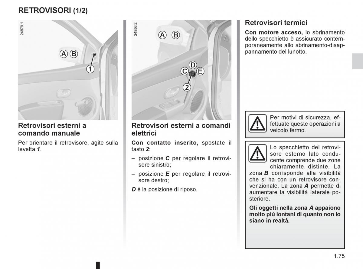 Renault Clio III 3 manuale del proprietario / page 81