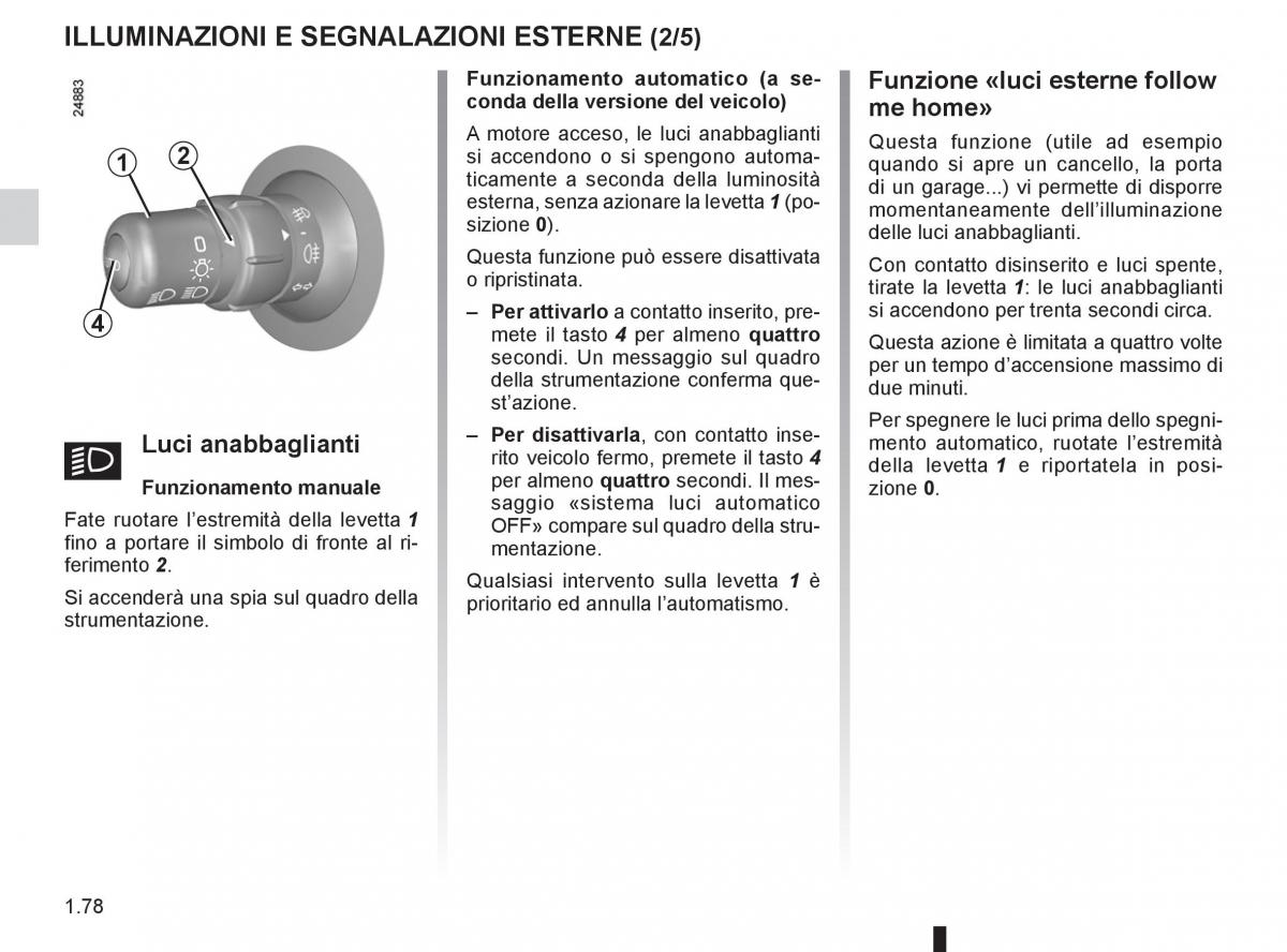 Renault Clio III 3 manuale del proprietario / page 84