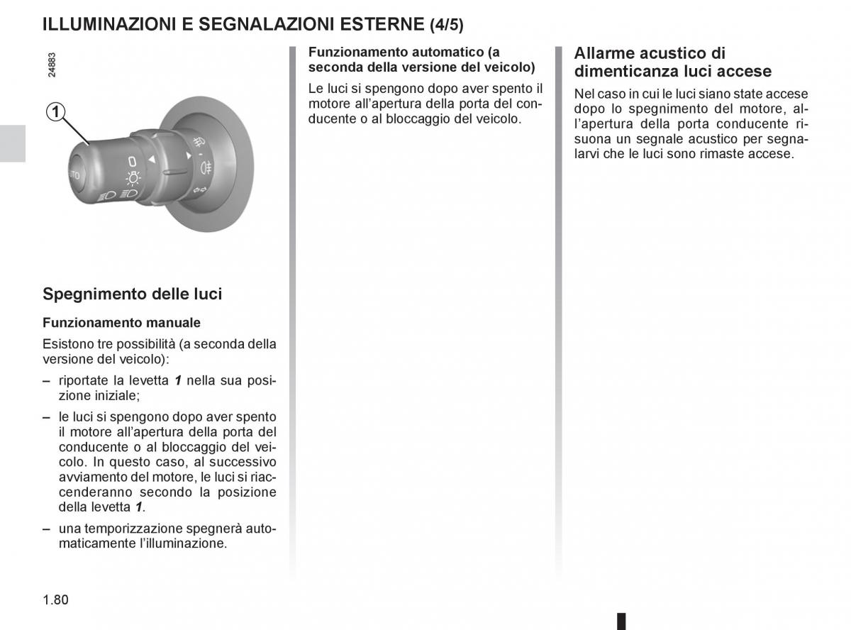 Renault Clio III 3 manuale del proprietario / page 86