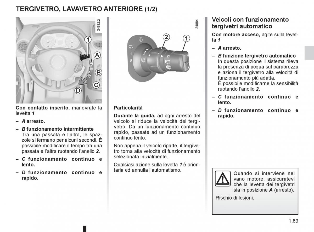 Renault Clio III 3 manuale del proprietario / page 89