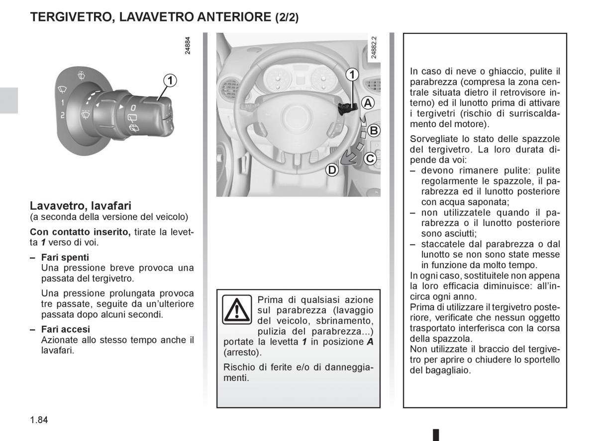 Renault Clio III 3 manuale del proprietario / page 90