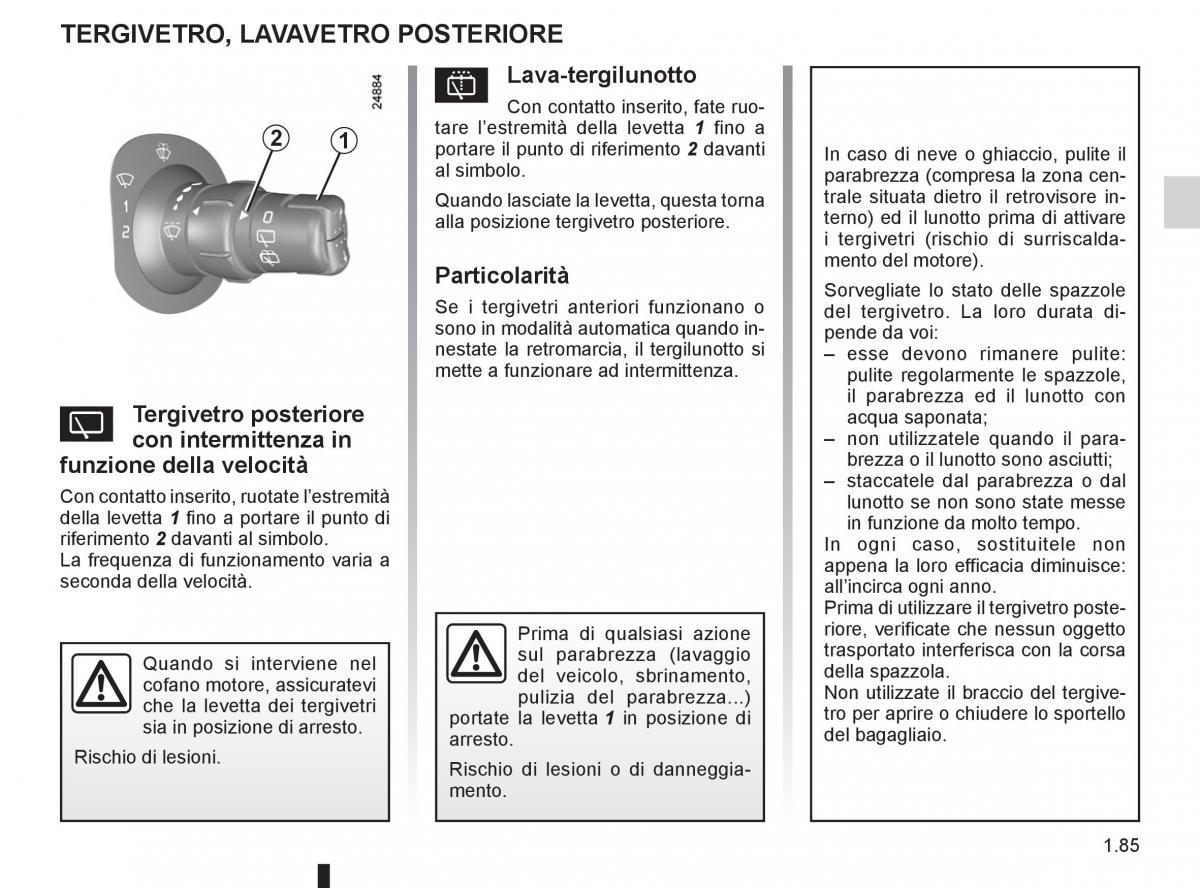 Renault Clio III 3 manuale del proprietario / page 91