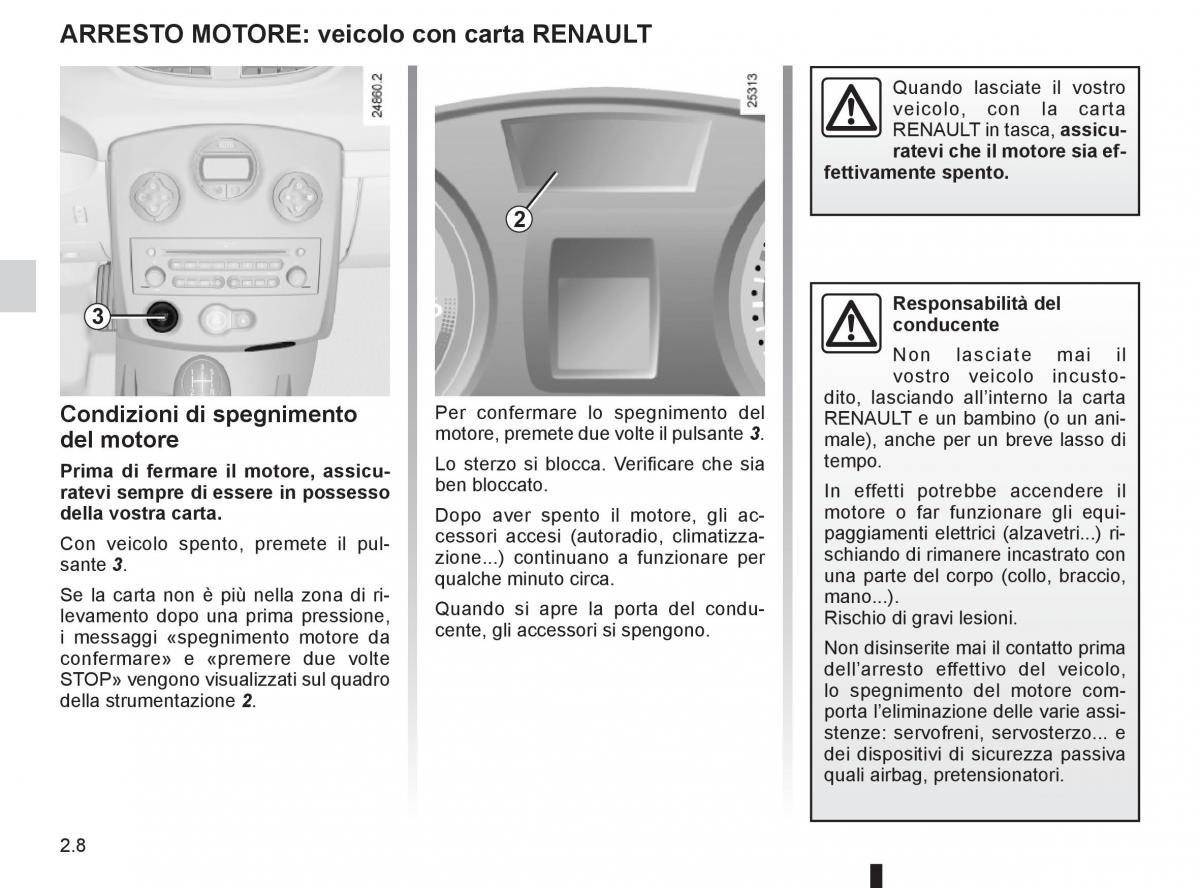 Renault Clio III 3 manuale del proprietario / page 102