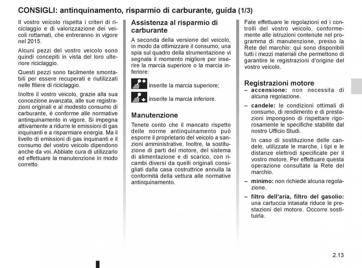 Renault Clio III 3 manuale del proprietario / page 107