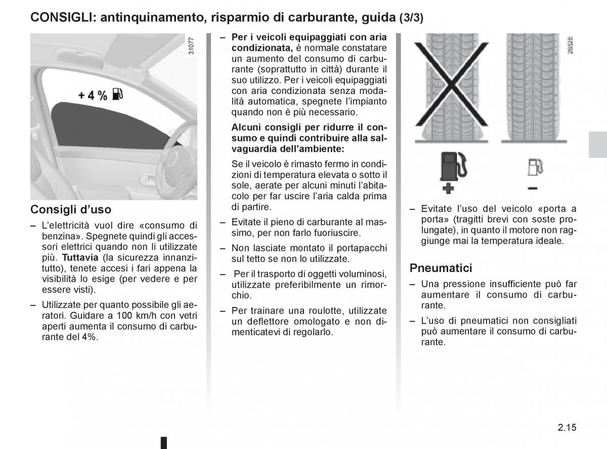 Renault Clio III 3 manuale del proprietario / page 109