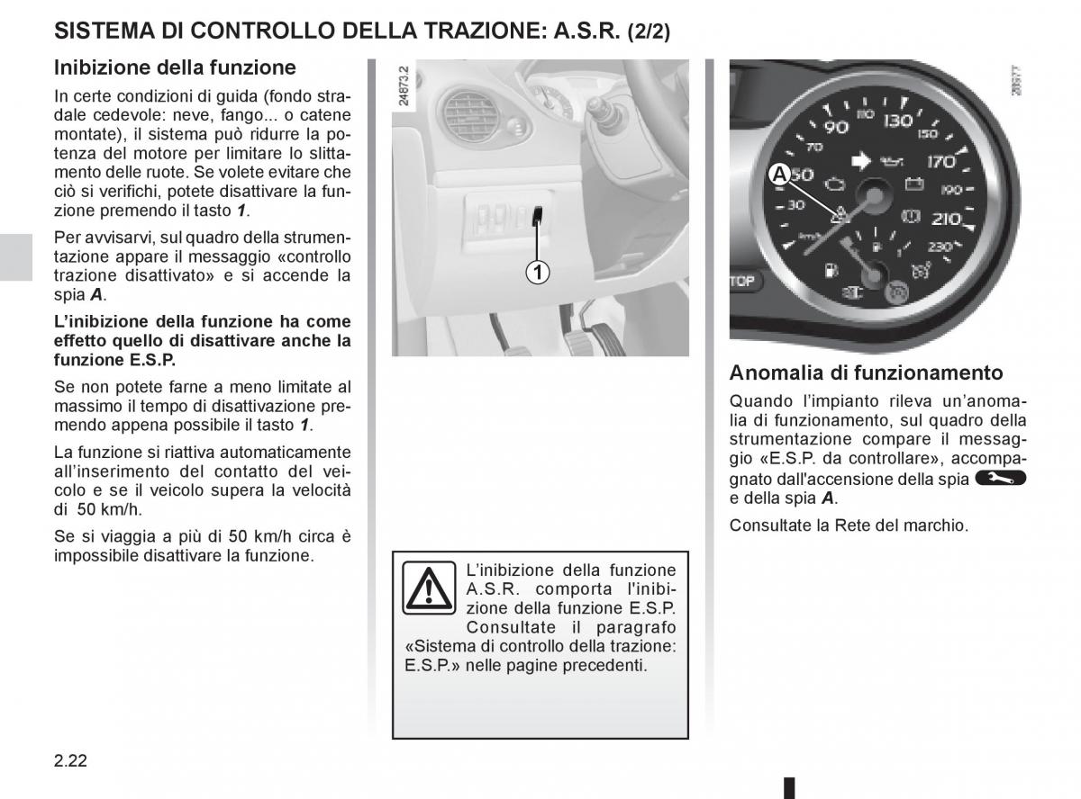 Renault Clio III 3 manuale del proprietario / page 116