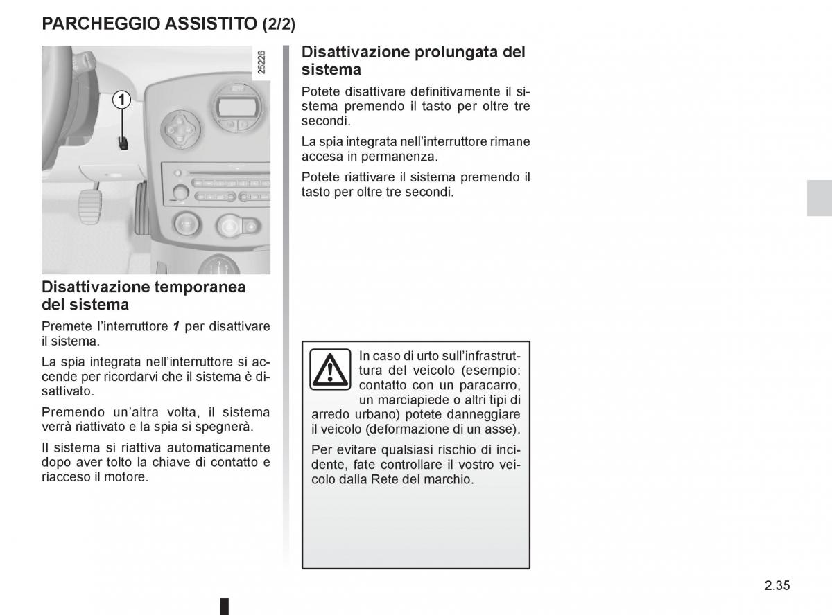 Renault Clio III 3 manuale del proprietario / page 129