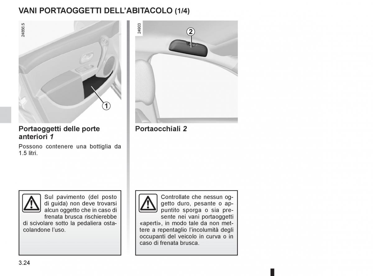 Renault Clio III 3 manuale del proprietario / page 154