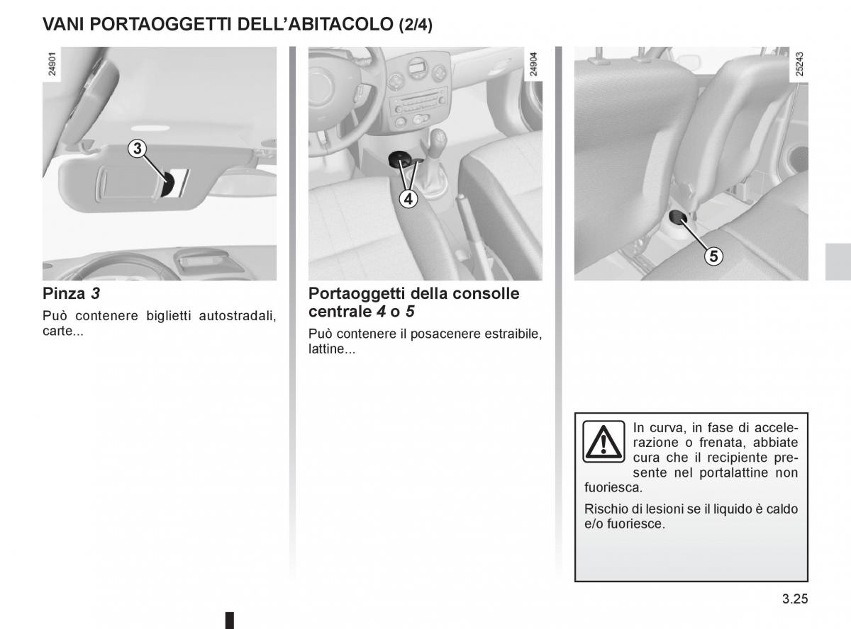 Renault Clio III 3 manuale del proprietario / page 155