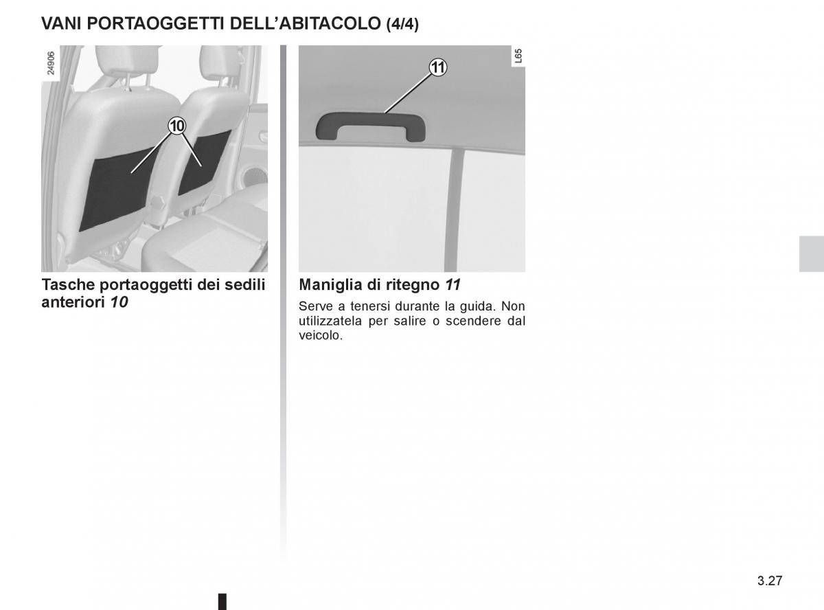 Renault Clio III 3 manuale del proprietario / page 157