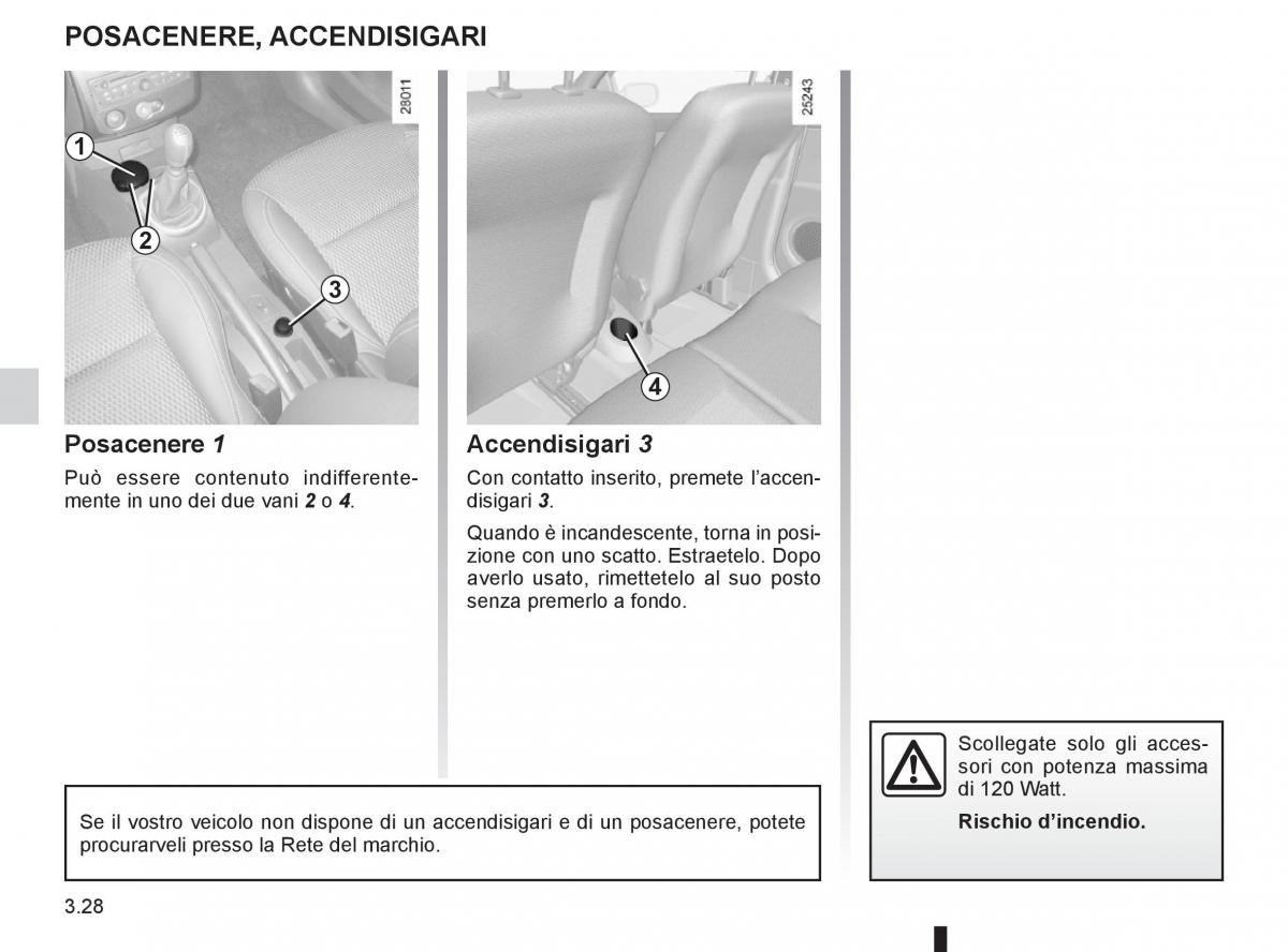 Renault Clio III 3 manuale del proprietario / page 158