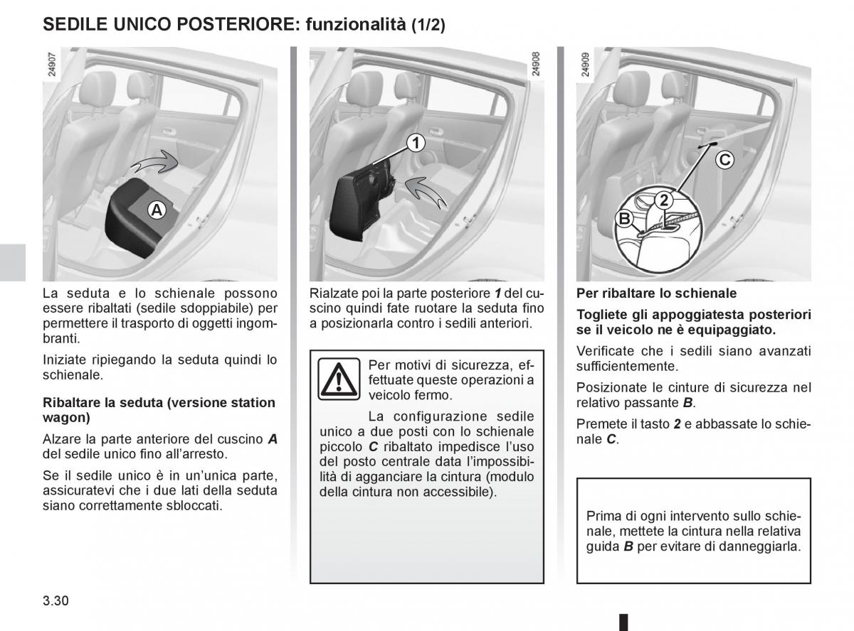 Renault Clio III 3 manuale del proprietario / page 160