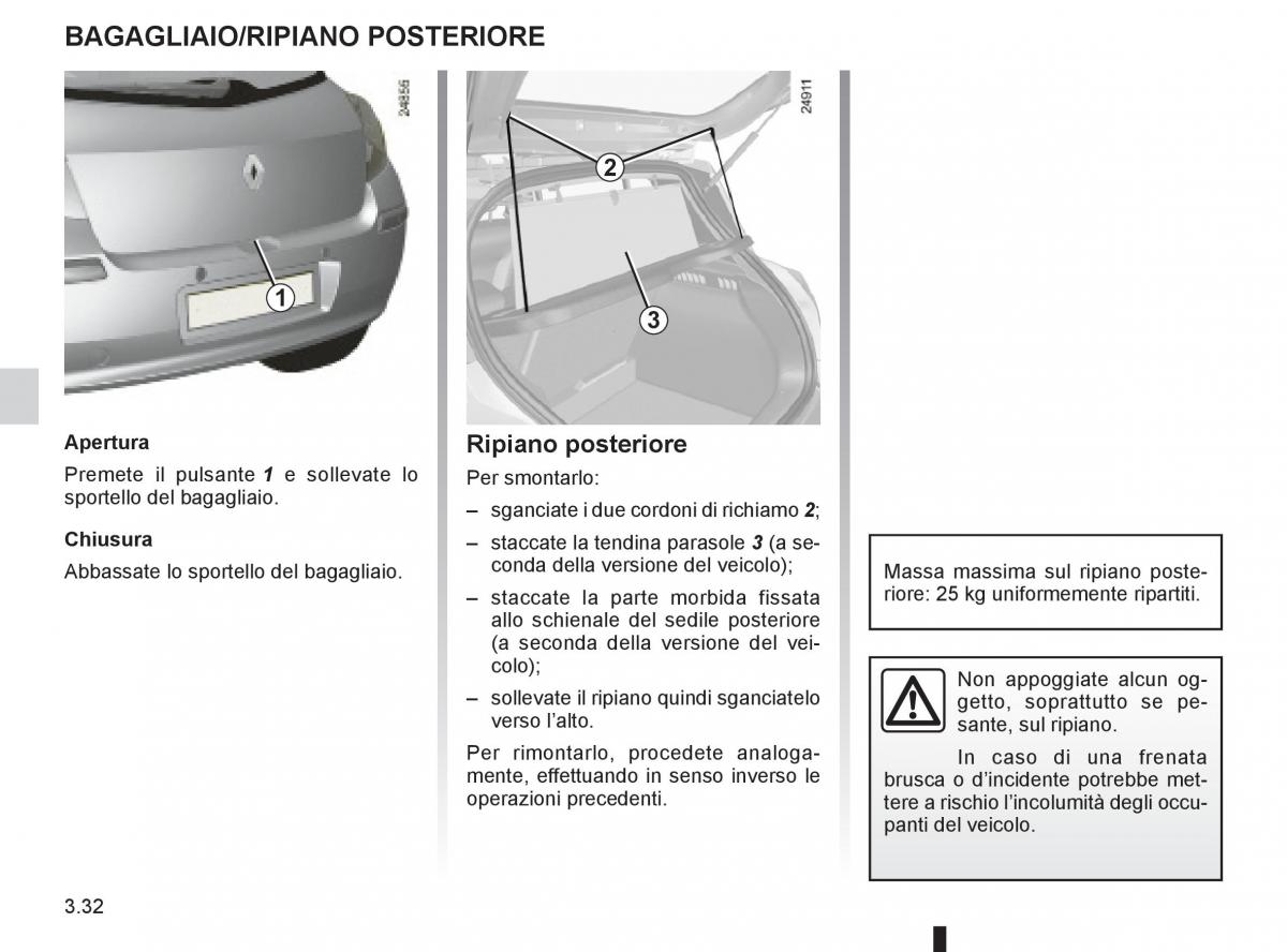 Renault Clio III 3 manuale del proprietario / page 162