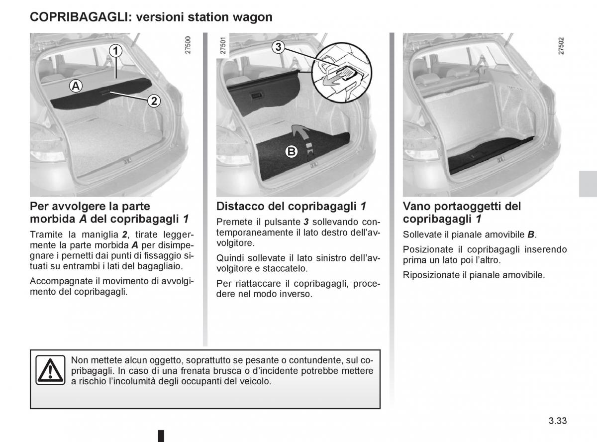 Renault Clio III 3 manuale del proprietario / page 163