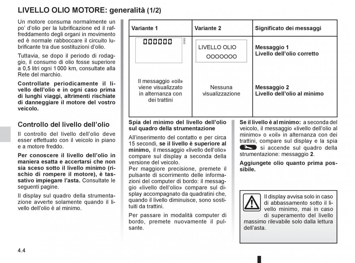 Renault Clio III 3 manuale del proprietario / page 176