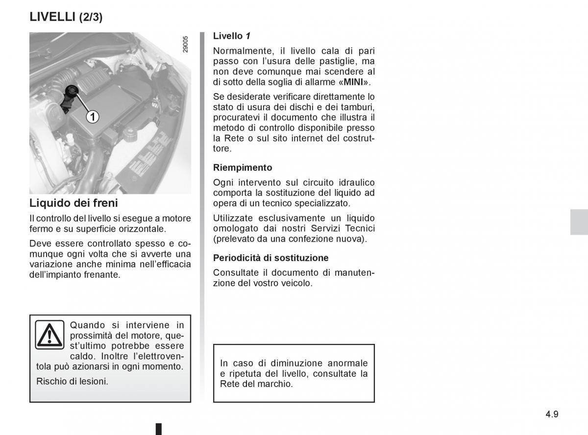 Renault Clio III 3 manuale del proprietario / page 181