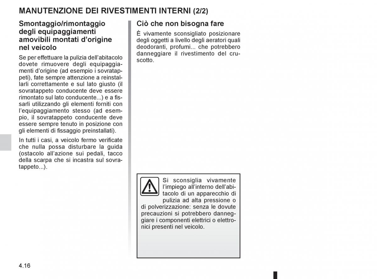 Renault Clio III 3 manuale del proprietario / page 188