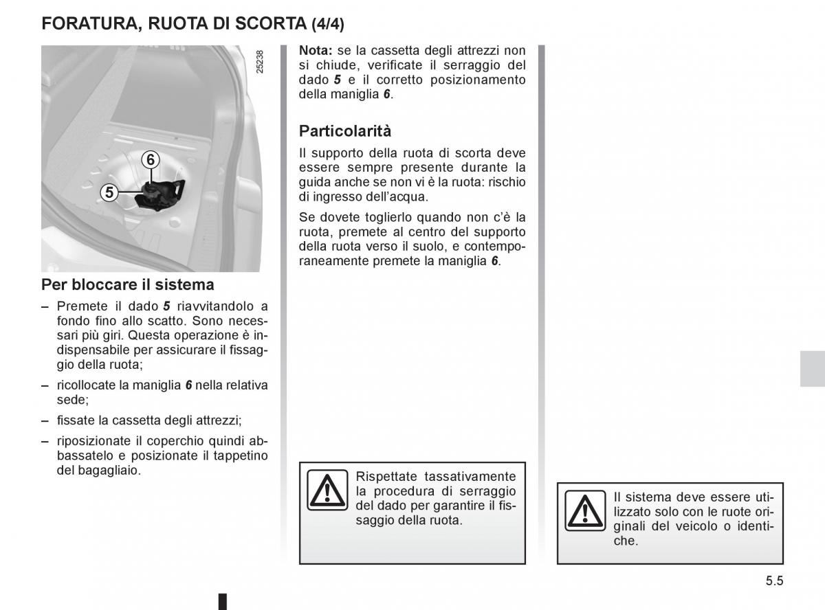 Renault Clio III 3 manuale del proprietario / page 193