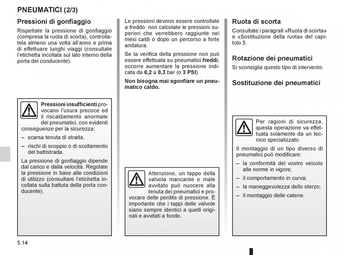 Renault Clio III 3 manuale del proprietario / page 202