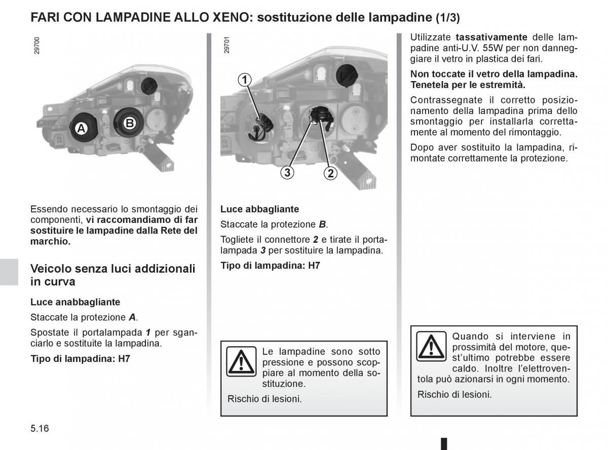 Renault Clio III 3 manuale del proprietario / page 204