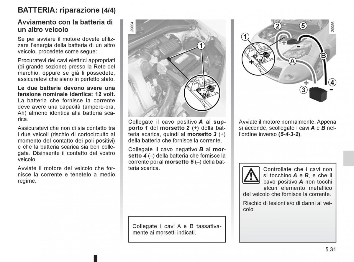 Renault Clio III 3 manuale del proprietario / page 219