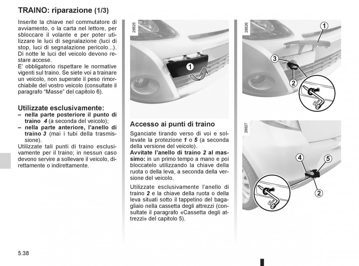 Renault Clio III 3 manuale del proprietario / page 226