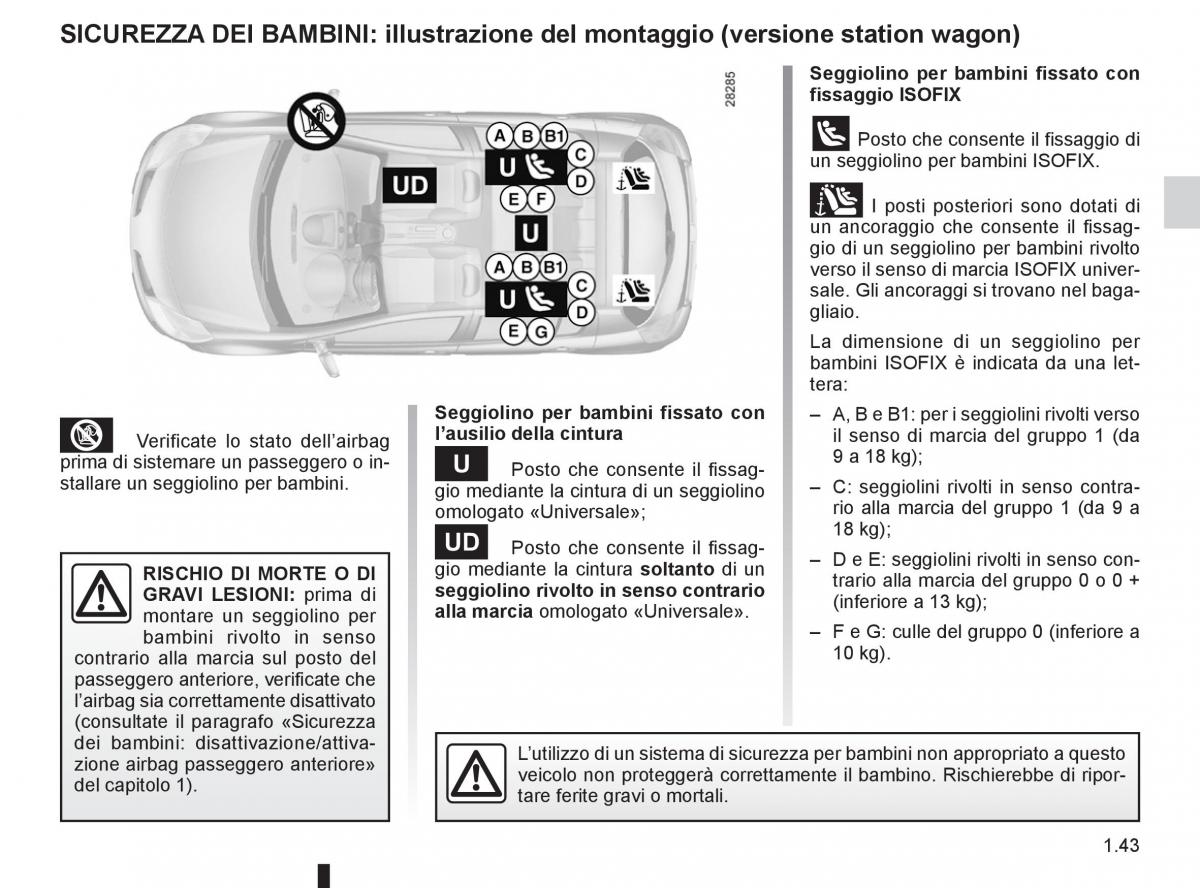 Renault Clio III 3 manuale del proprietario / page 49