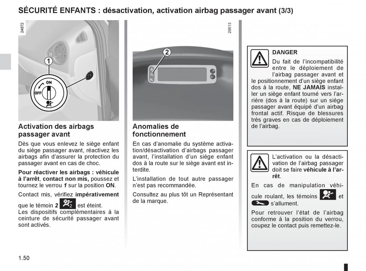 Renault Clio III 3 manuel du proprietaire / page 56