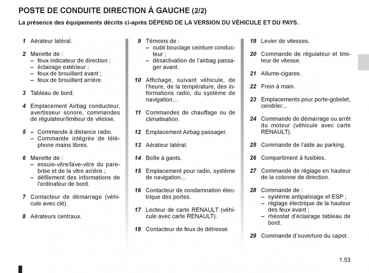 Renault Clio III 3 manuel du proprietaire / page 59