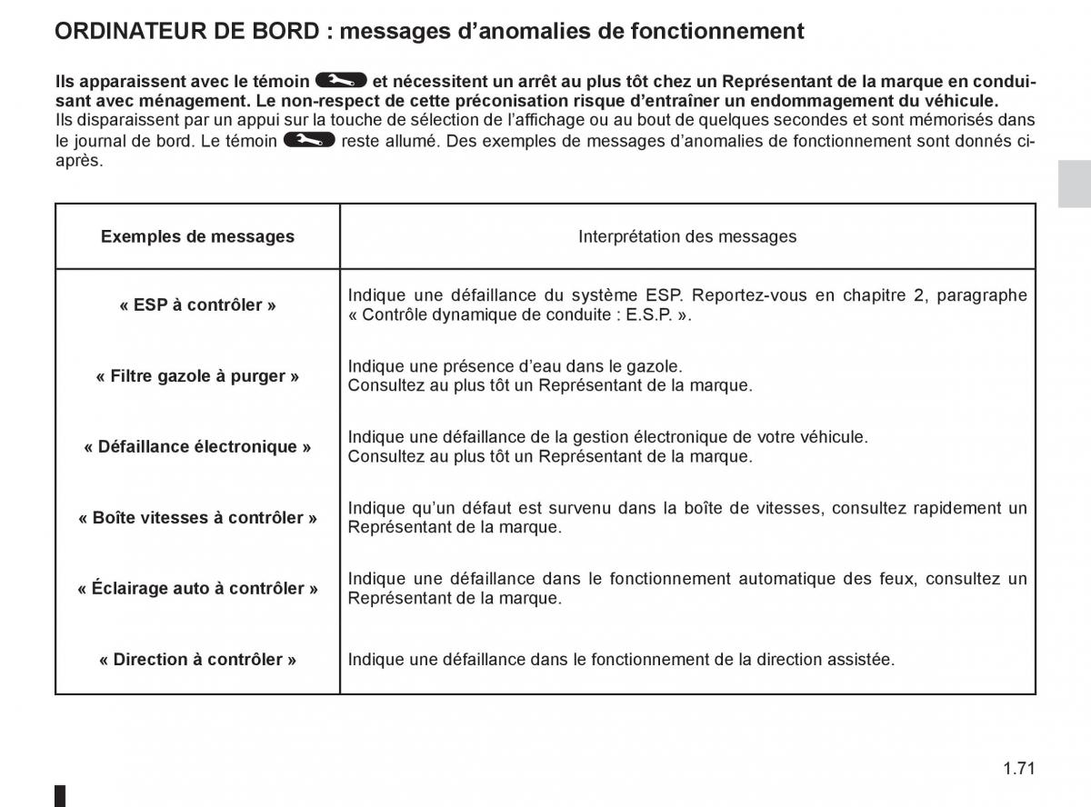 Renault Clio III 3 manuel du proprietaire / page 77