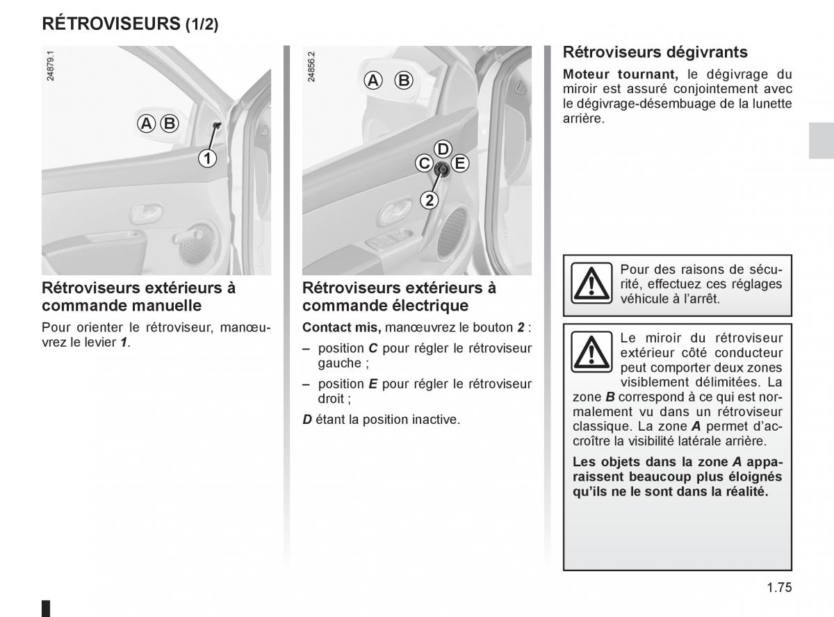 Renault Clio III 3 manuel du proprietaire / page 81