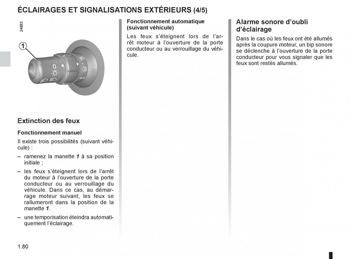 Renault Clio III 3 manuel du proprietaire / page 86