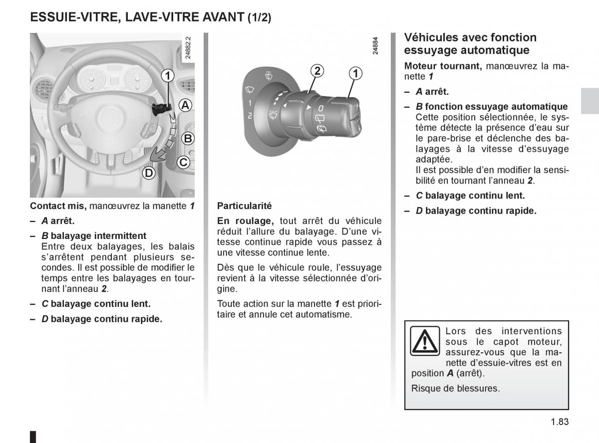 Renault Clio III 3 manuel du proprietaire / page 89