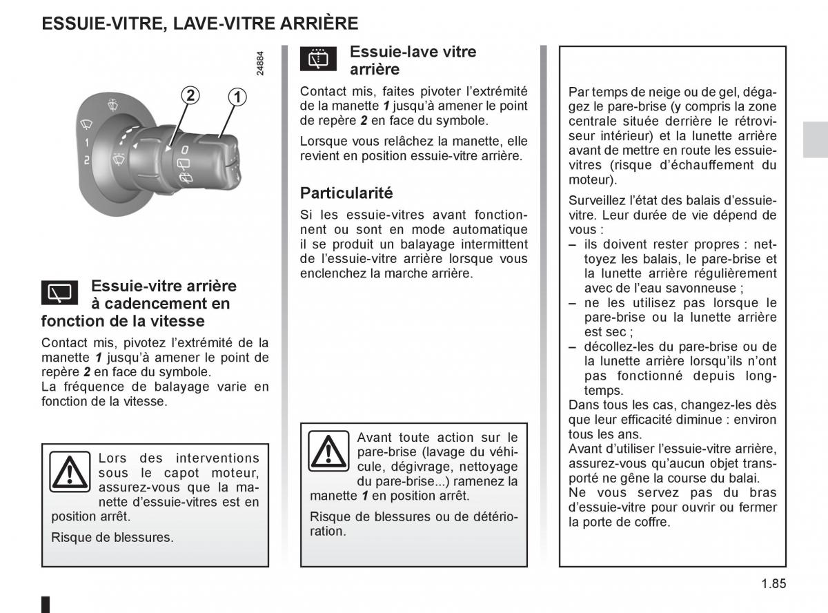 Renault Clio III 3 manuel du proprietaire / page 91