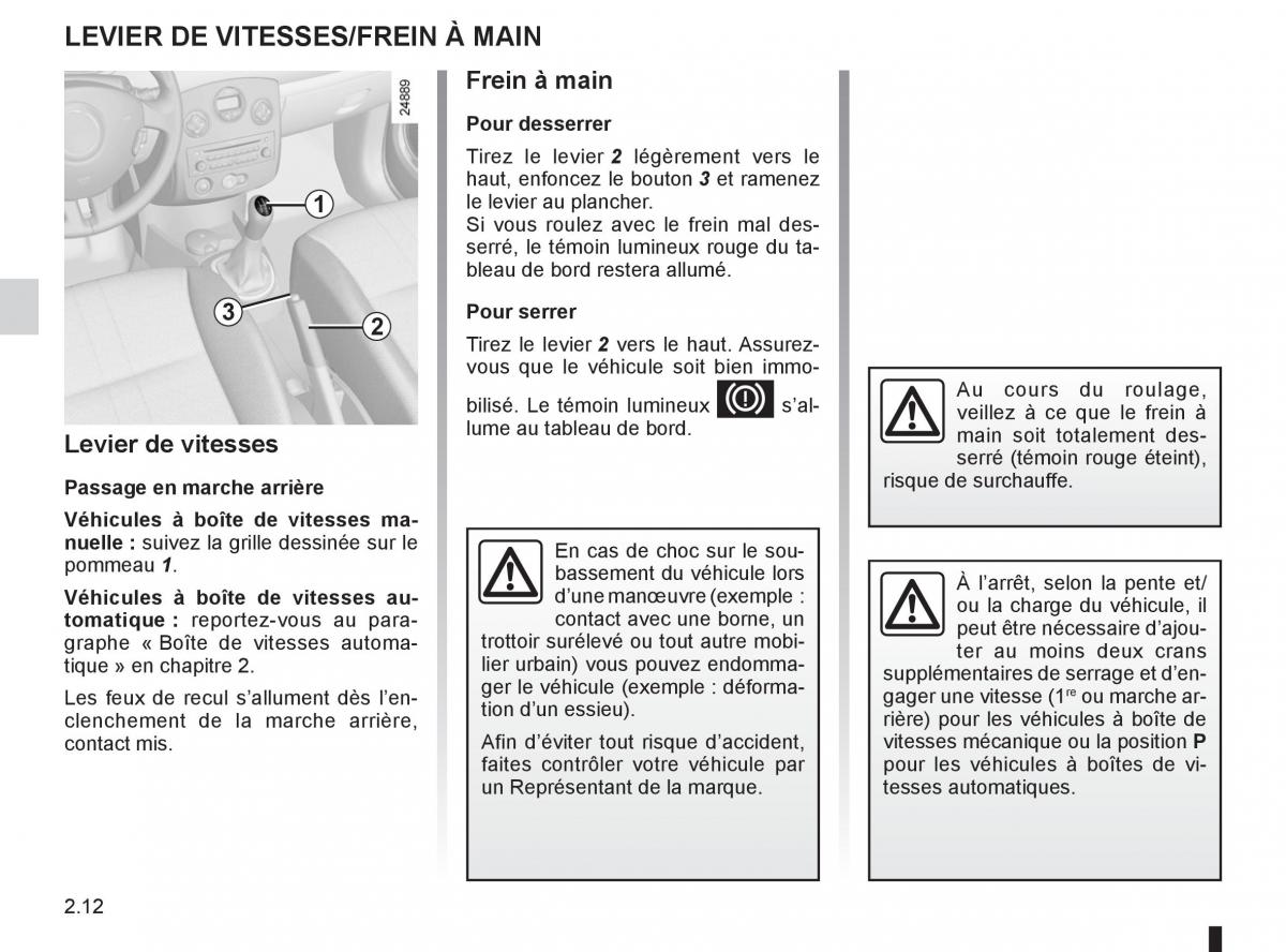 Renault Clio III 3 manuel du proprietaire / page 106