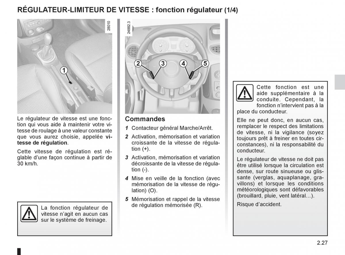 Renault Clio III 3 manuel du proprietaire / page 121